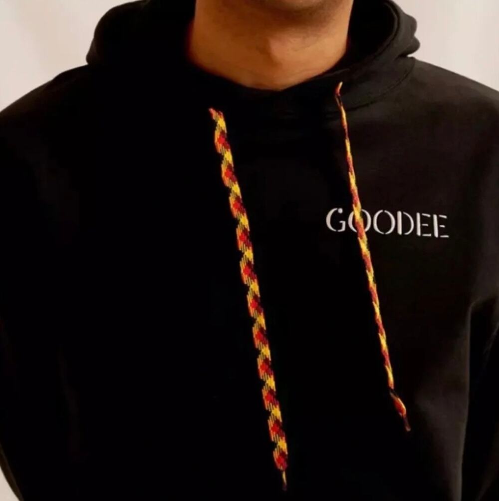 Goodee x KOTN Hoodie size L-note words on back are faded MSRP $100